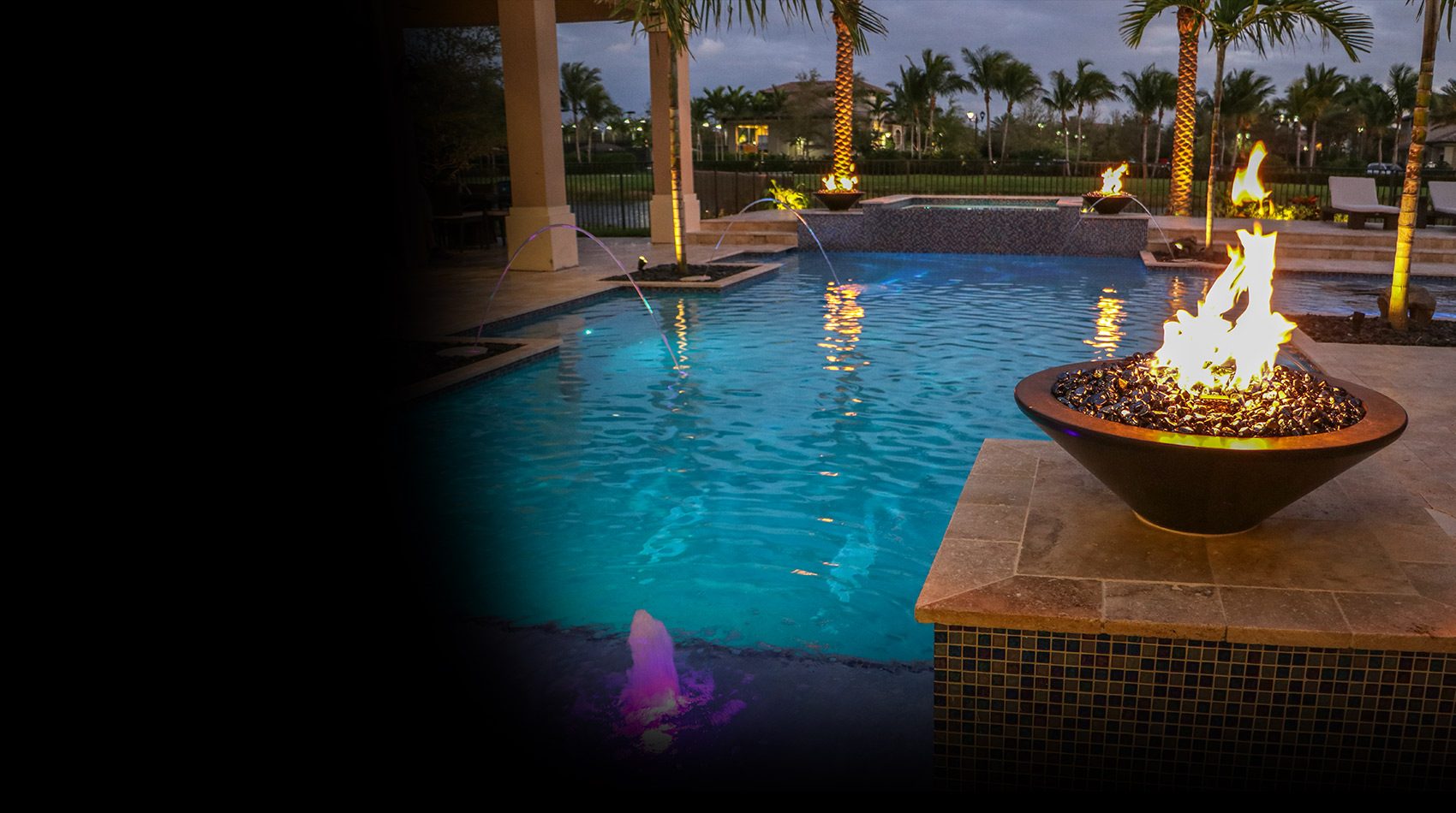 Custom pool ready for a consultation