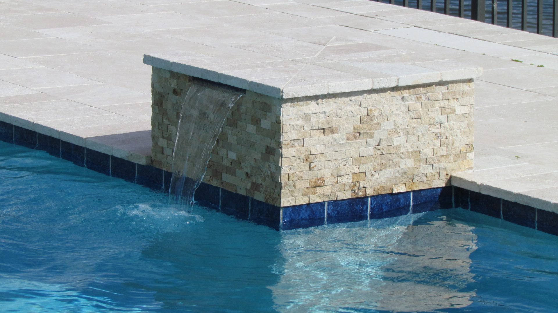 Completed Pool Builders Inc. pool project