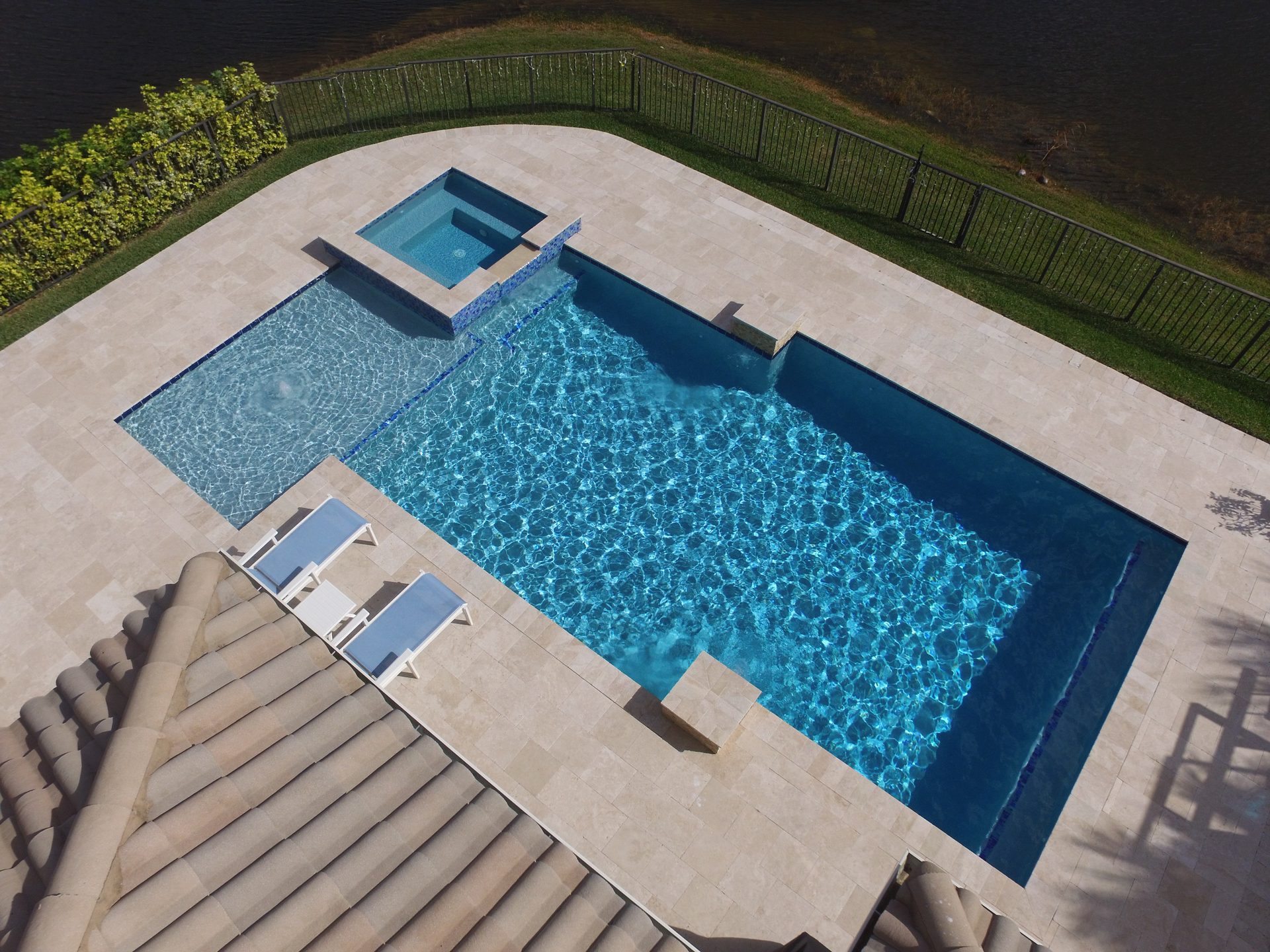 Completed South Florida pool project